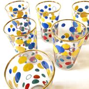 Vintage orangeade set, BVB France, 1970s