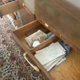 Vintage wooden commode in Louis XV style – Albano Company (New York)