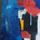 Abstract painting on canvas 65×81 cm