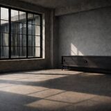 Vintage Mid-Century Scandinavian Modern Dark Oak Sideboard, 1960s