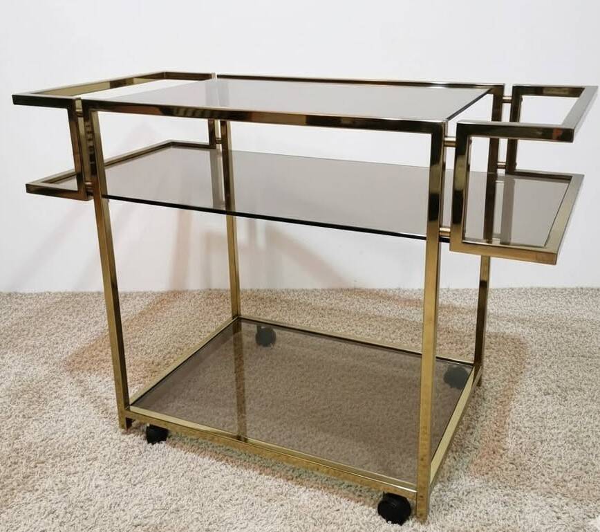 Desserte vintage" Belgo chrome"