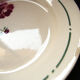 Ensemble de 6 assiettes plates rouges