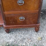 Art Deco dressing table with psyche
