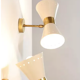 Wall lamps in the style of Italian creations of the 1950s