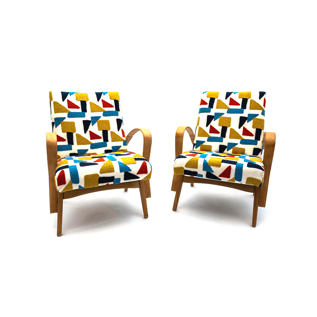 Couple of armchairs by František Jirák for Tatra, Czechoslovakia,1960
