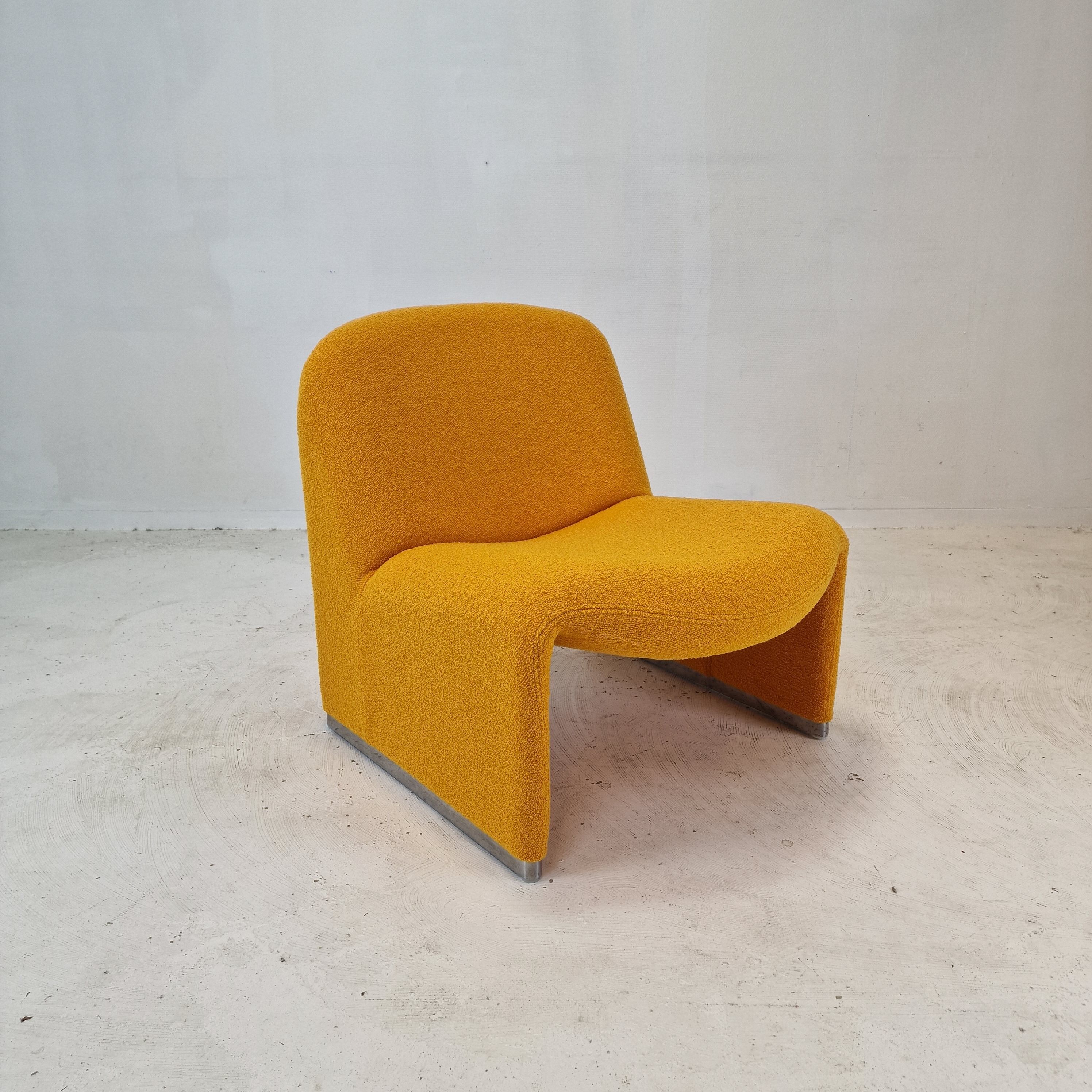 Alky armchair by Giancarlo Piretti published by Castelli 1980s