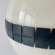 Plexiglass ceiling light in the shape of an egg, 1960s, Italy