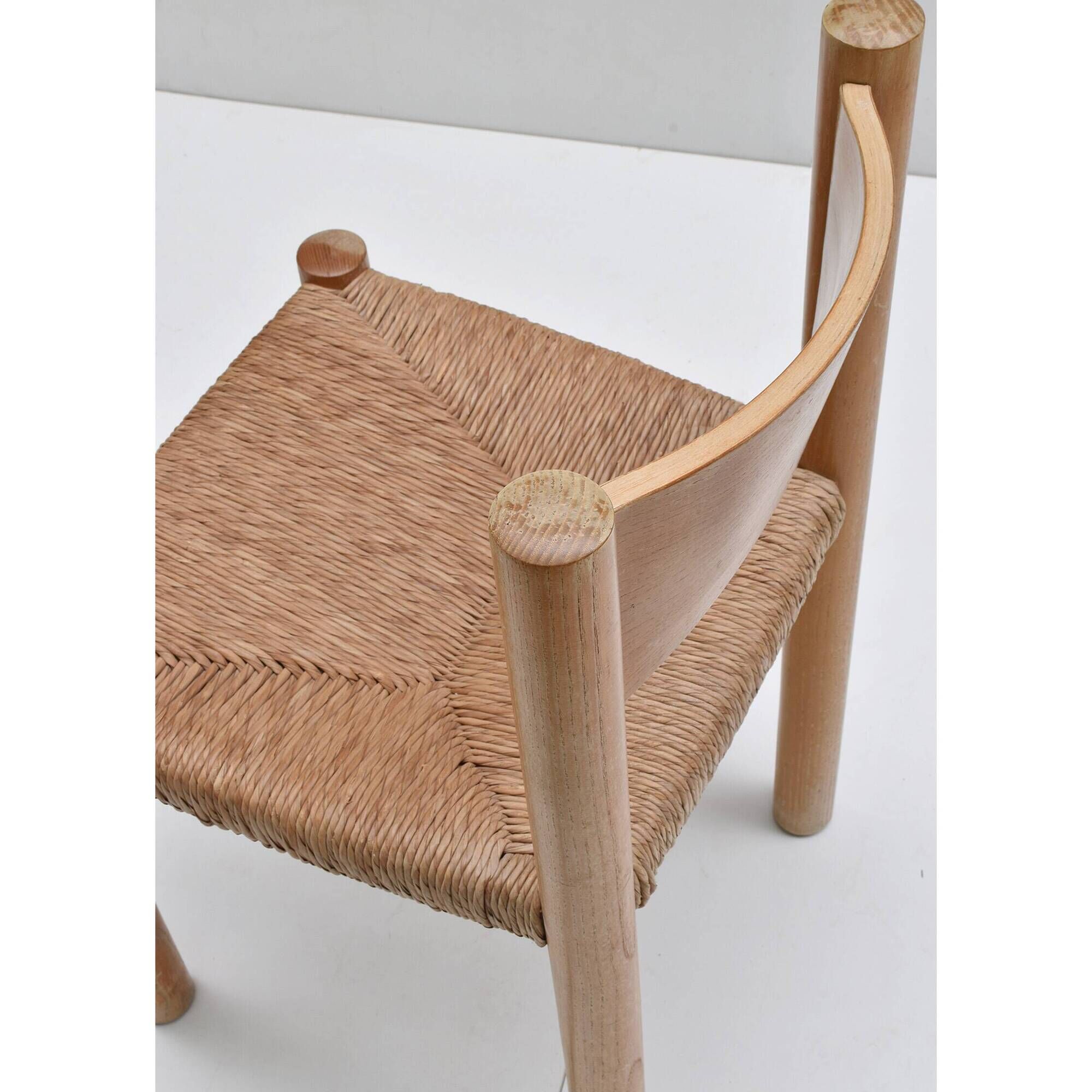 Charlotte Perriand Meribel Chaise edition Sentou 1960s