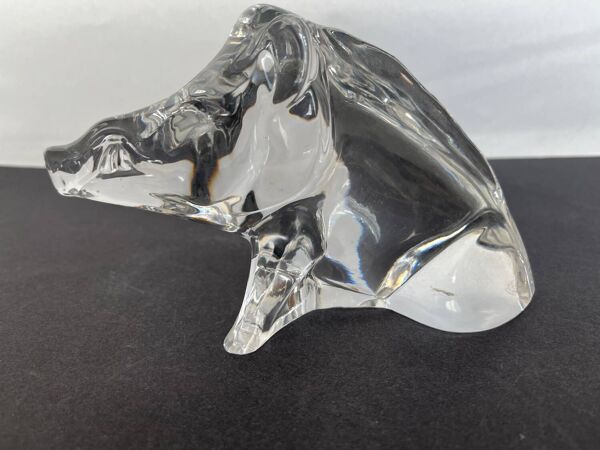 Presse papier en cristal de Baccarat