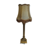 Stunning 1960s-style bronze lamp Empire/ Skin Abat day
