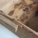 Caisse bois laiterie Charentes