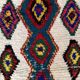 Colorful Moroccan rug Azilal - 190 x 75 cm
