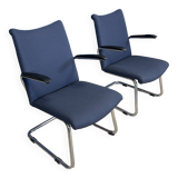 Pair of 2 Cantilever armchairs by Toon de Wit