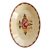 Ravier vintage faïence Longchamp modèle Agen