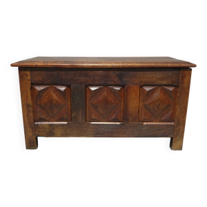 banc coffre Louis XIII