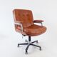 Ring Mekanikk leather office armchair 60's