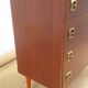 Commode vintage années 70, pieds fuseaux