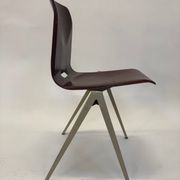Lot of 4 vintage chairs Galvanitas S22 in the Netherlands
