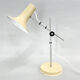 1970's Adjustable Metal Table Lamp in Creamy Colour, Hungary