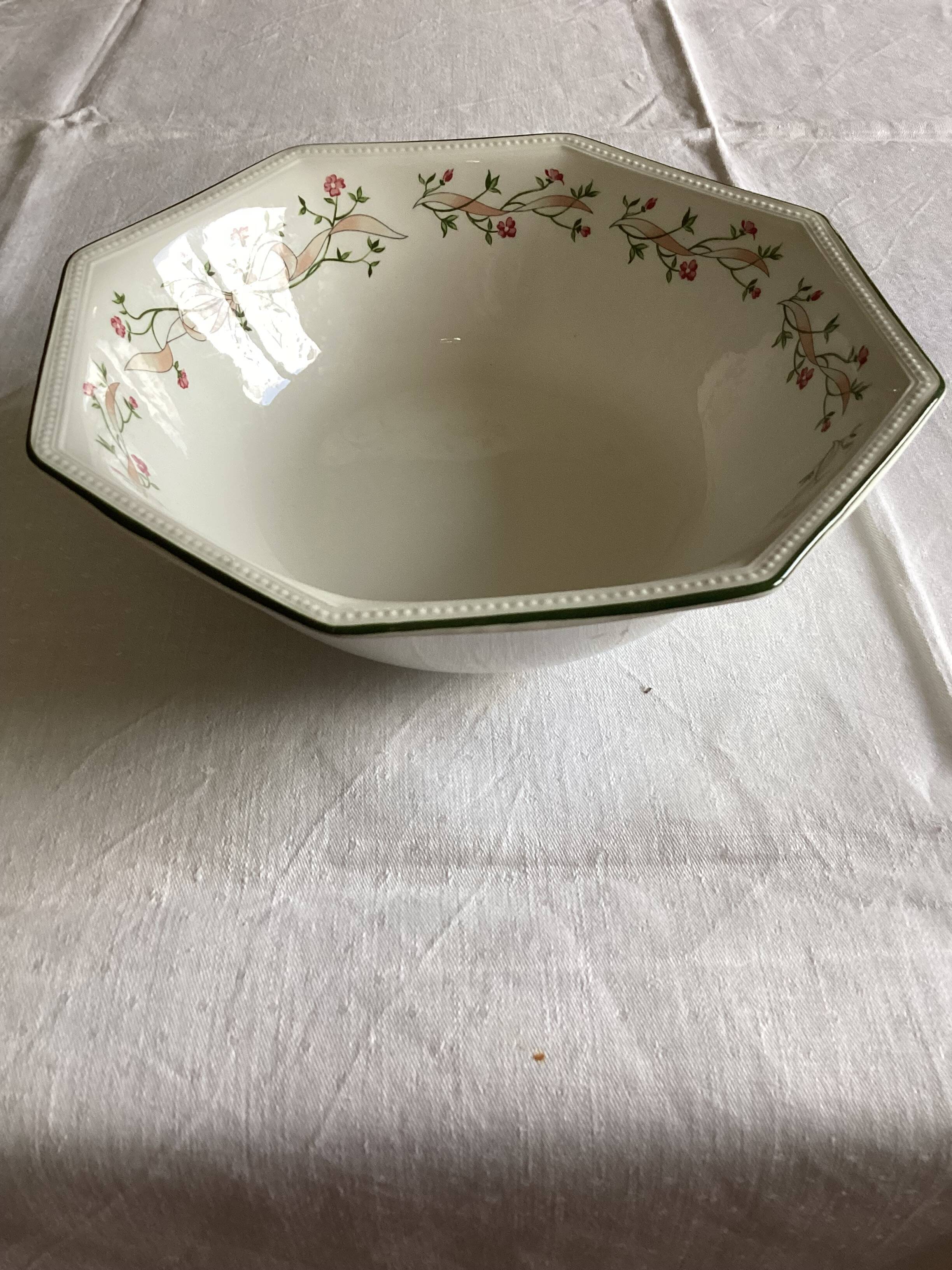 Johnson Brothers octagonal bowl dimensions: height - 7.5 cm -