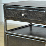 Iron Nightstand, circa 1920