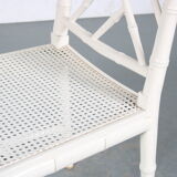 1970s Faux bamboo dining chairs from Spain