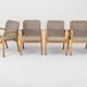 Model 45 Lounge Chairs by Alvar Aalto for Artek, 1970s, Set of 4