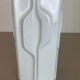 Large Op Art Vase Porcelain German Vase by Fürstenberg Ceramics, Germany, 1970s