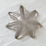 Vintage 70s star-shaped crystal ashtray