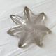 Vintage 1970s star-shaped crystal ashtray