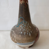Pair of vase signed Japanese Edmond Lahaye of Vallauris