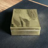 Boite à cigare en laiton vintage