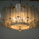Chandelier by Kamenicky Senov, 1960s, Three Items Available