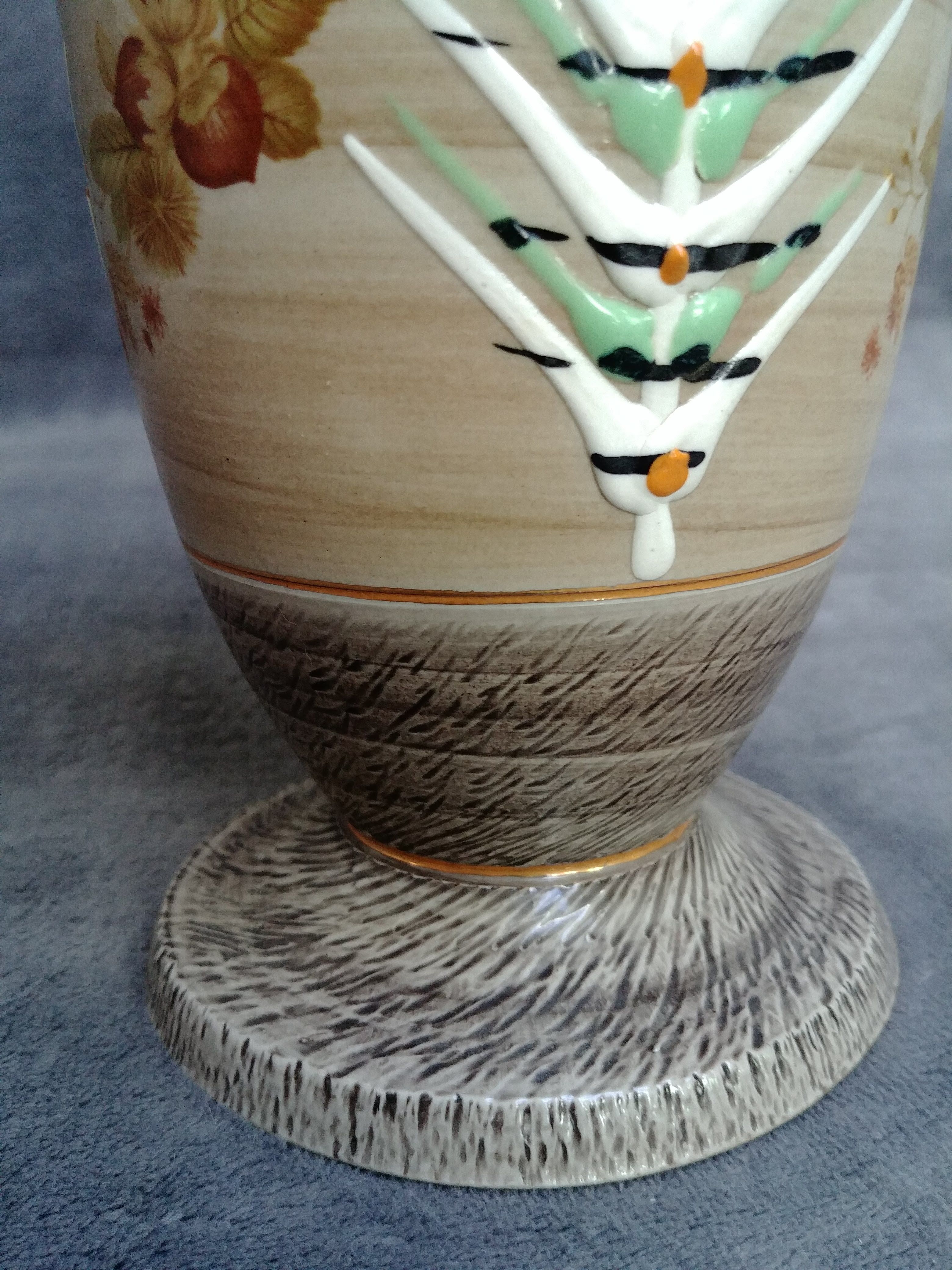 Vase en grès signé par l'artiste Waillault