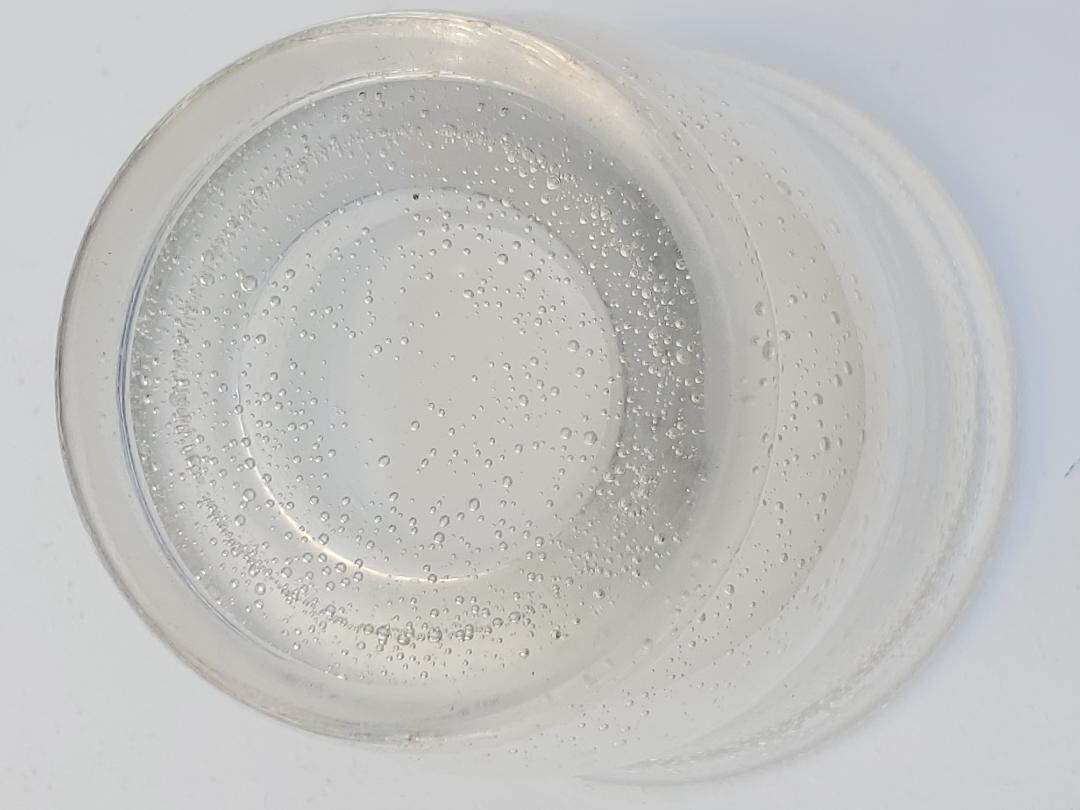 Daum vase bubbled 50s