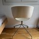 Chaise design italienne sintesi eye spider - blanc / chrome