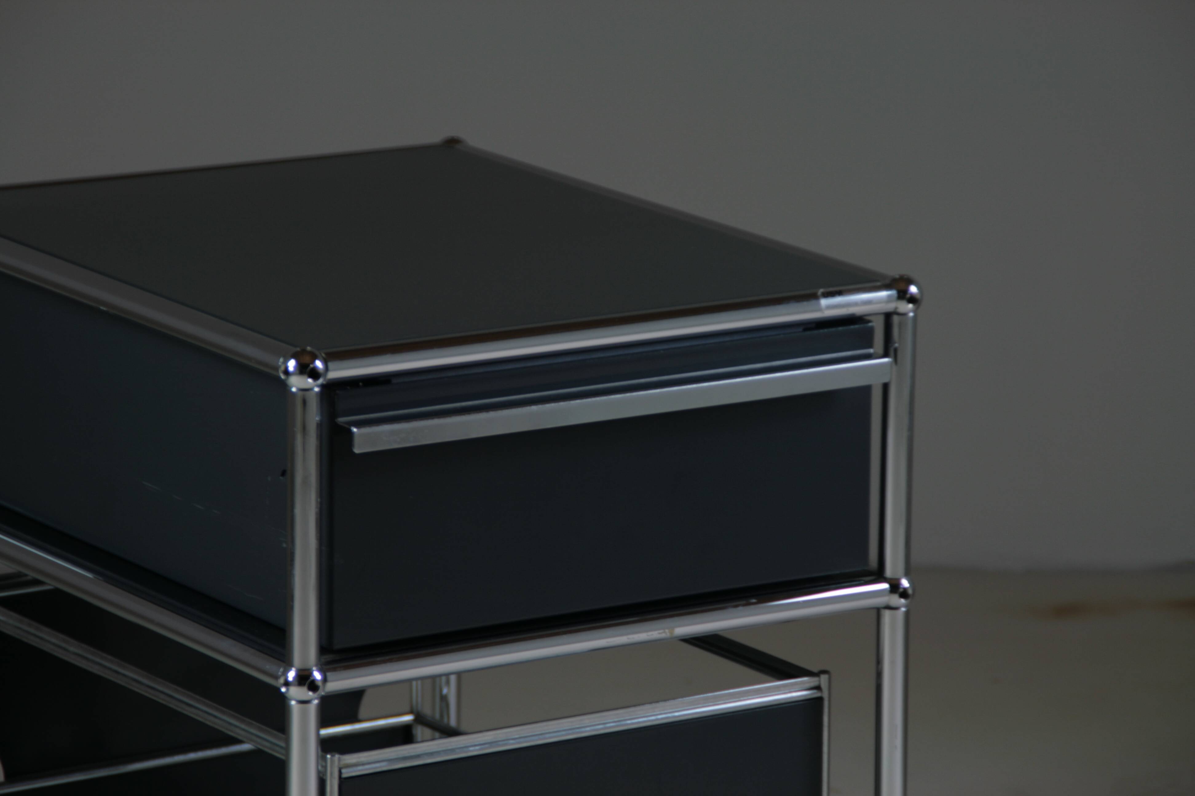 USM Haller wheeled cabinet