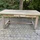 Solid oak farmhouse table 1950 - 170 cm x 86 cm