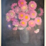 Still life with carnations, signed and dated 1970