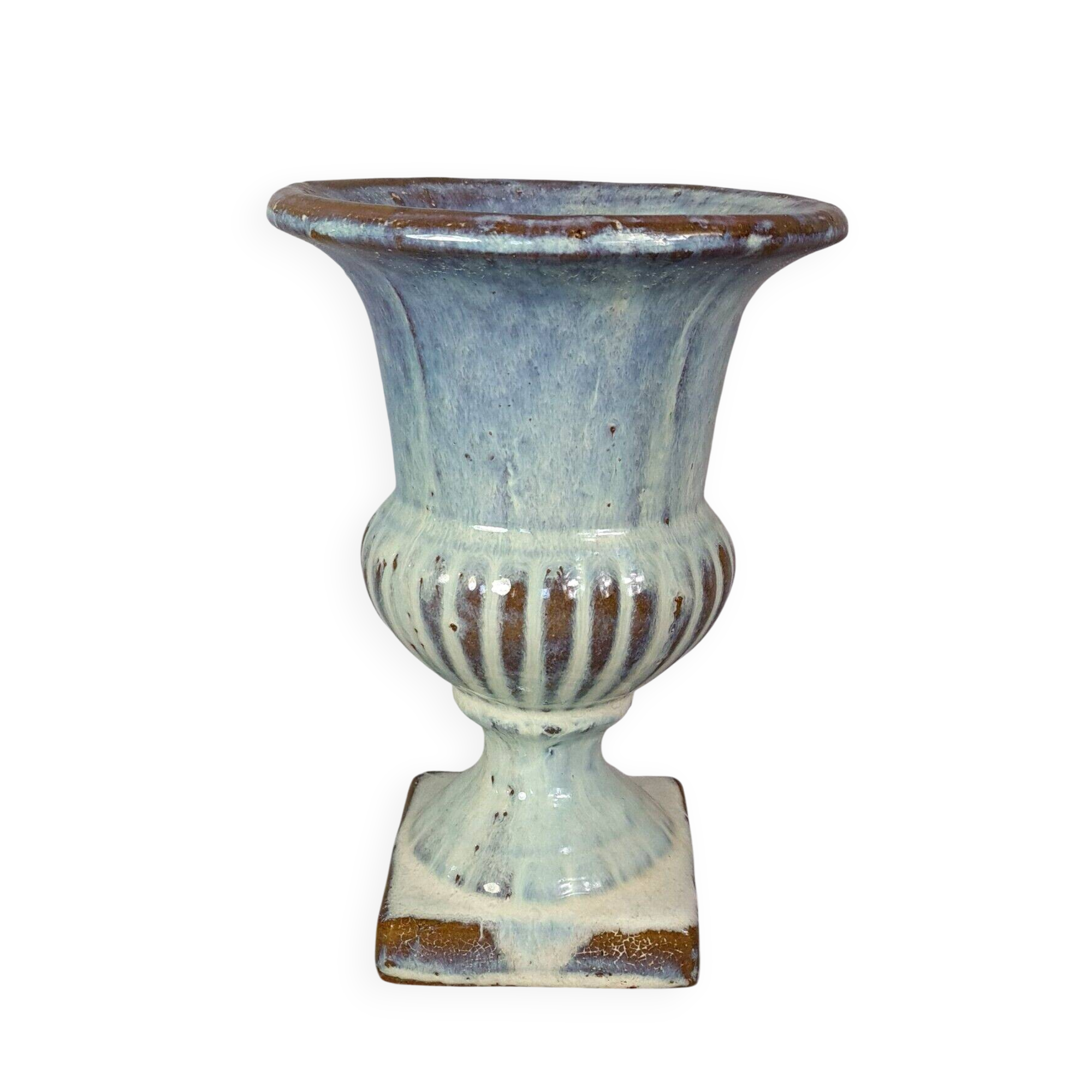 Medici vase in glazed terracotta, very good condition SB845