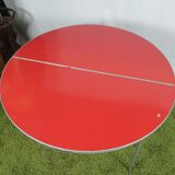 Vintage red folding table