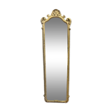 Miroir en bois peint sculpté