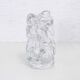 Soliflore "ice" glass 70s