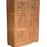 Vintage cabinet 1950 solid oak