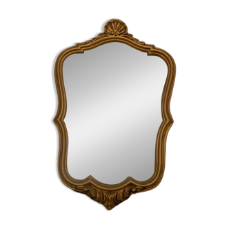 Miroir coquille ancien