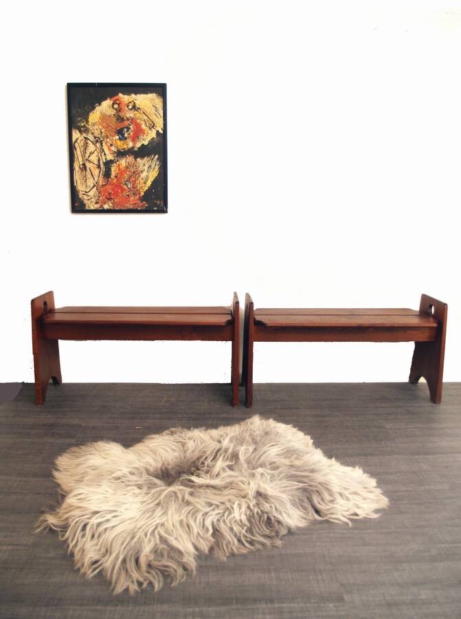 Gilbert Marklund sixties mid century design benches