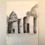 Dessin Cases Africaines