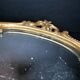 Antique mirror tray Centerpiece mainly in bronze and mercury glass