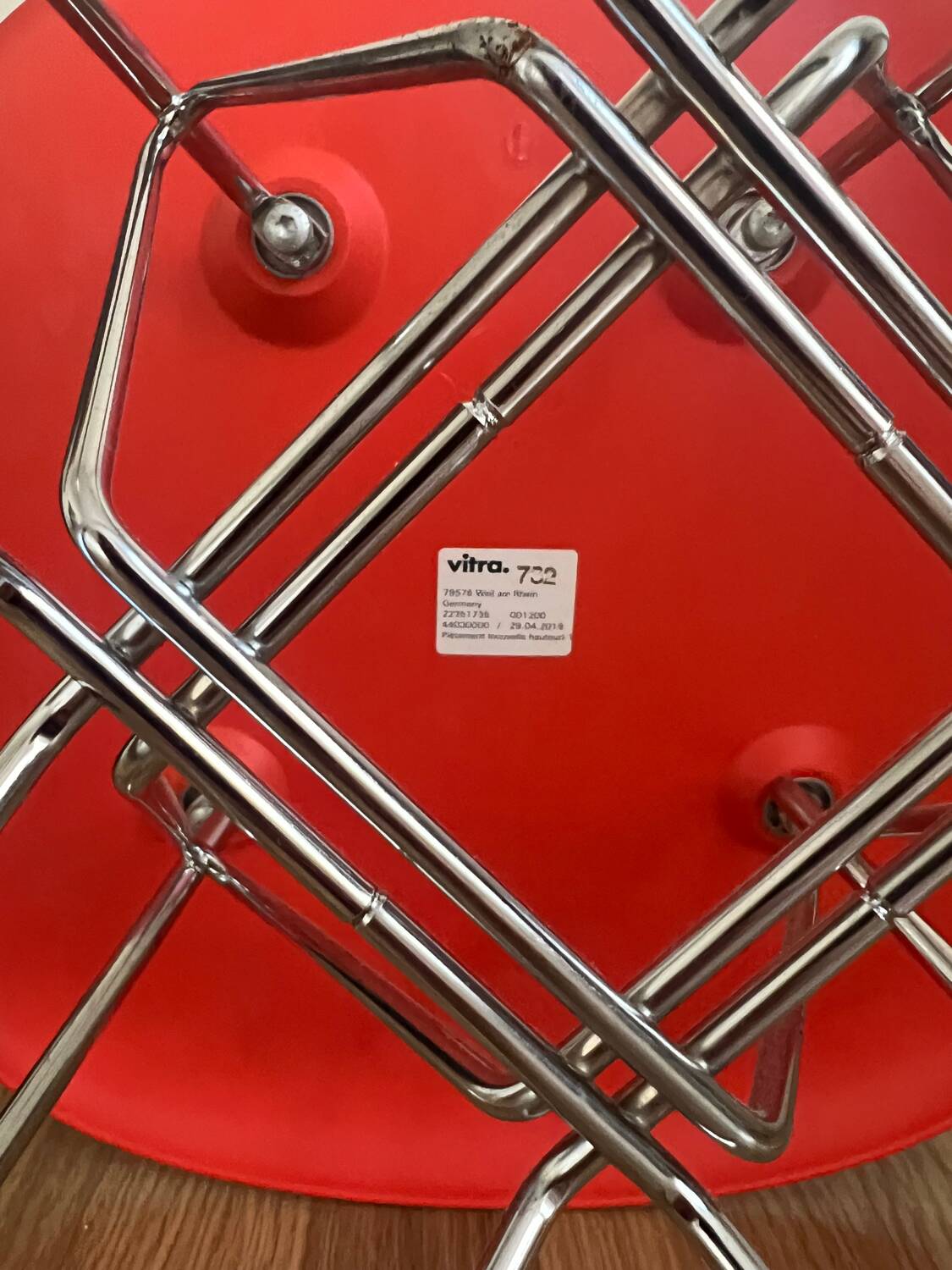 Vitra chaise DSR - Charles eames