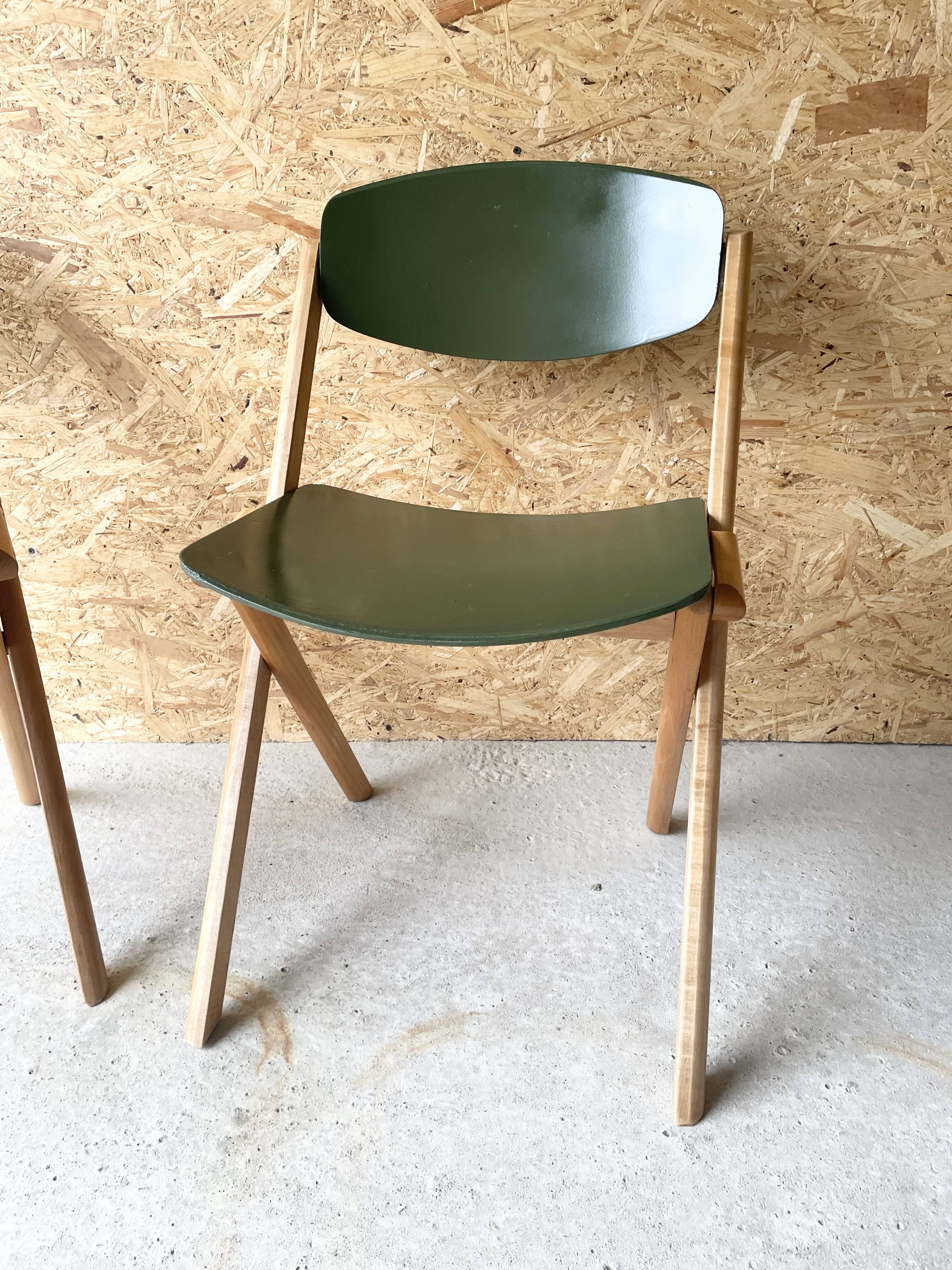 Jean-claude duboys folding chairs from the 80s